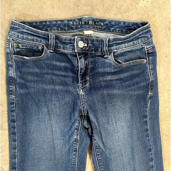 WHITE HOUSE BLACK MARKET - Women’s DENIM Jeans Sz 2R Boot - BLUE - Picture 2 of 10